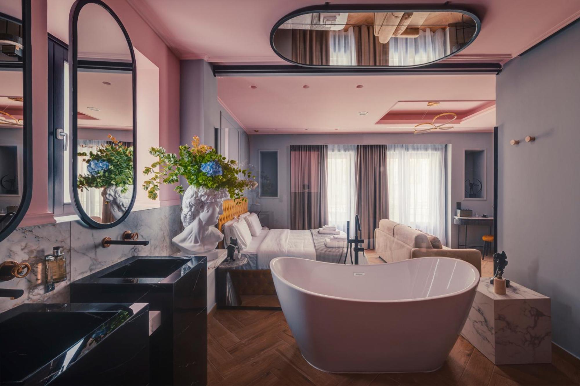 Ninemian Suites Syros Ermupoli Zewnętrze zdjęcie