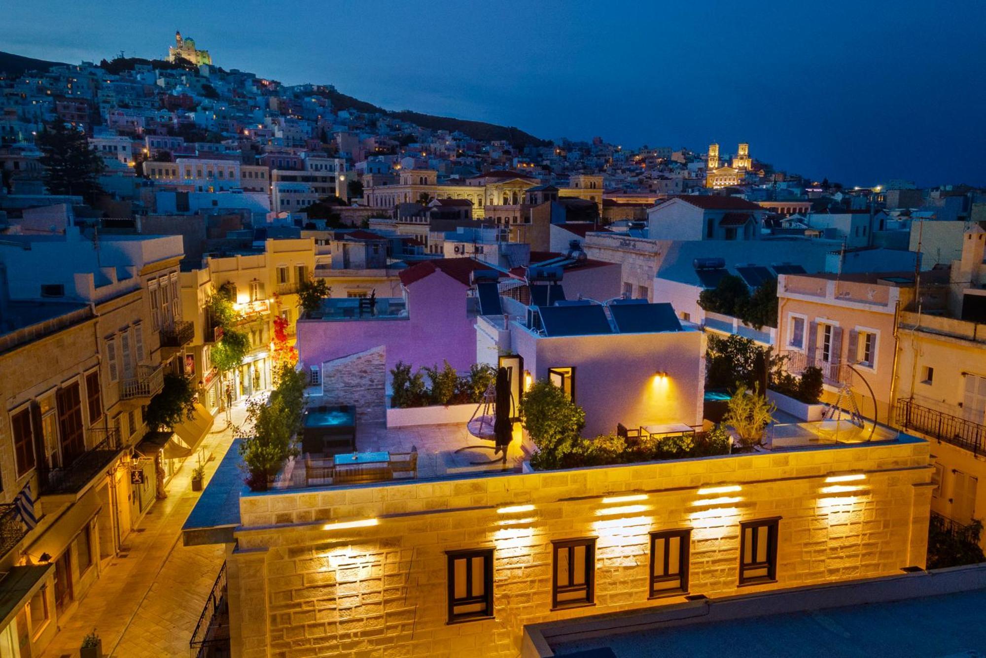 Ninemian Suites Syros Ermupoli Zewnętrze zdjęcie